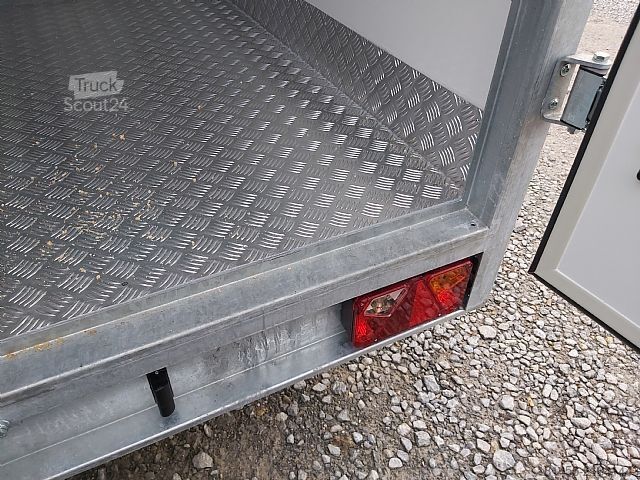 Salgs tilhenger trailershop großer Kühlkoffer 230 Volt Govi Aggregat Pluskühler für Lebensmittel verfügbar