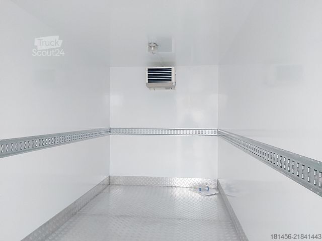 Salgs tilhenger trailershop großer Kühlkoffer 230 Volt Govi Aggregat Pluskühler für Lebensmittel verfügbar