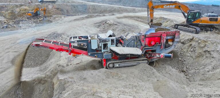 Дробилка FABO Sandvik QI441 mobiler brecher