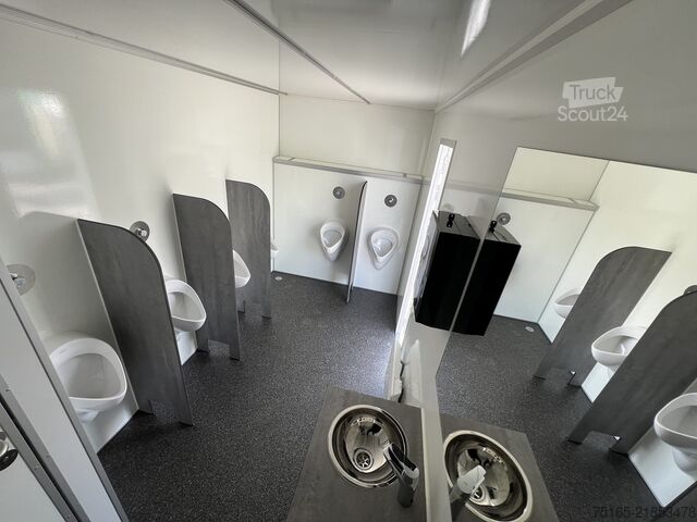Toaletný príves Rosemeier EW TA-NO 6 Damen, 1 Herren + 6 Urinale Toilettenanhänger