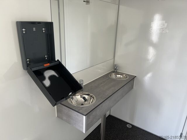 Toaletný príves Rosemeier EW TA-NO 6 Damen, 1 Herren + 6 Urinale Toilettenanhänger