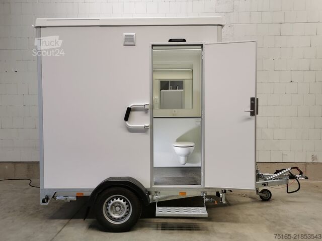 Prikolica za kopalnico in prho Rosemeier EW TA-NO Badanhänger mit WC LUX Bad- und Duschanhänger