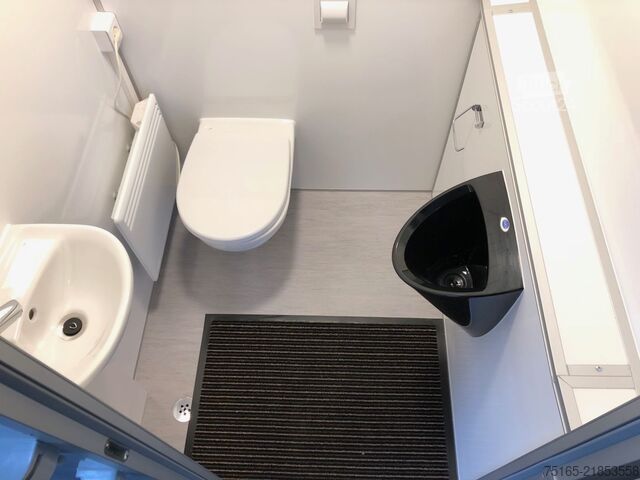 Remolque sanitario Rosemeier EW TA-NO 1 Damen, 1 Herren + 1 Urinal Toilettenanhänger