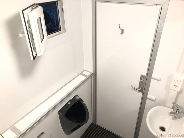 Mobilni toaletni prikolica Rosemeier EW TA-NO 1 Damen, 1 Herren + 1 Urinal Toilettenanhänger