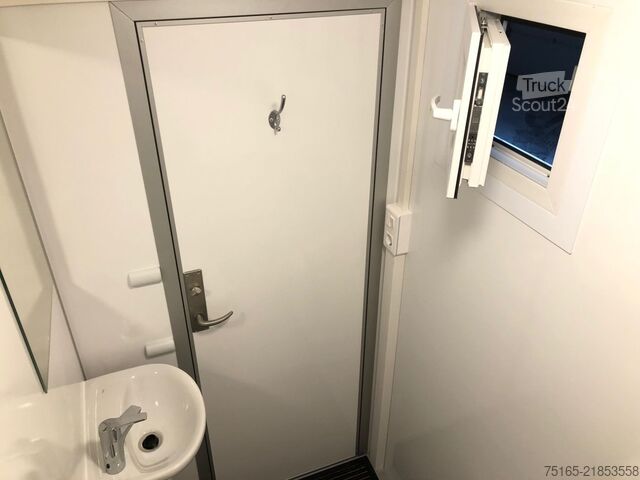 Remolque sanitario Rosemeier EW TA-NO 1 Damen, 1 Herren + 1 Urinal Toilettenanhänger