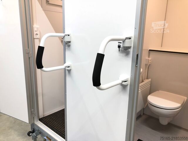 Remolque sanitario Rosemeier EW TA-NO 1 Damen, 1 Herren + 1 Urinal Toilettenanhänger