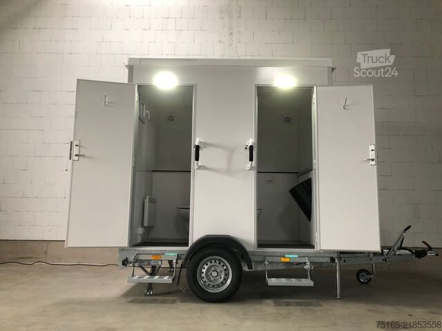 Mobilni toaletni prikolica Rosemeier EW TA-NO 1 Damen, 1 Herren + 1 Urinal Toilettenanhänger