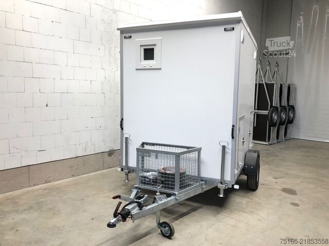 Remolque sanitario Rosemeier EW TA-NO 1 Damen, 1 Herren + 1 Urinal Toilettenanhänger