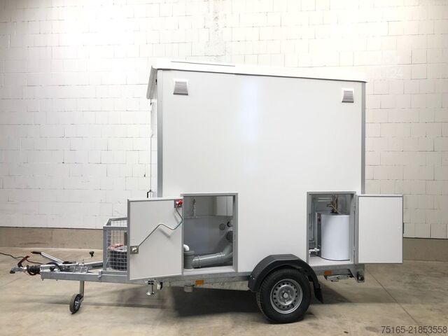 Mobilni toaletni prikolica Rosemeier EW TA-NO 1 Damen, 1 Herren + 1 Urinal Toilettenanhänger