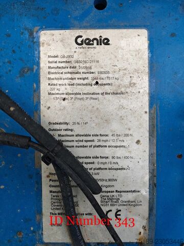  Genie GS1932 21 Pieces!