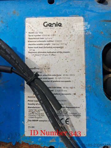  Genie GS1932 21 Pieces!