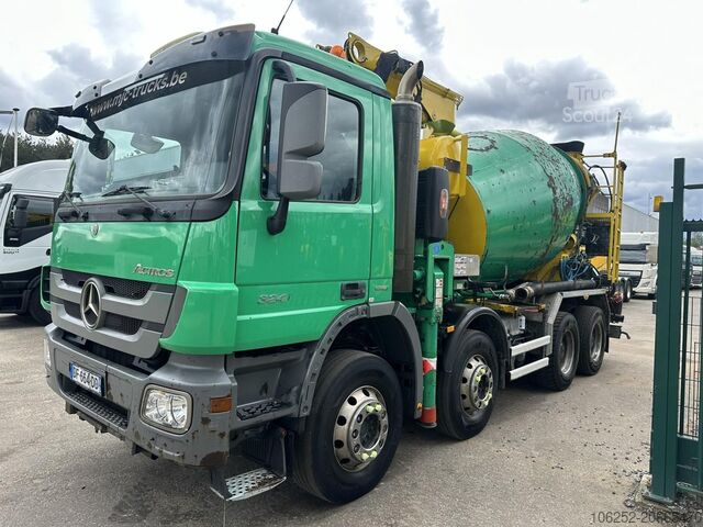 Mixer Mercedes-Benz ACTROS 3241 8x4 PUMI PM M 21-3 (21m) Putzmeiste...