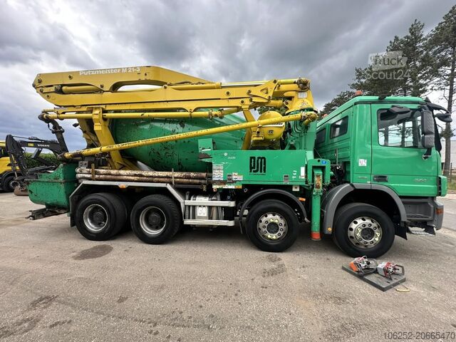 Mixer Mercedes-Benz ACTROS 3241 8x4 PUMI PM M 21-3 (21m) Putzmeiste...