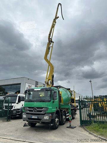 Betonpomp Mercedes-Benz ACTROS 3241 8x4 PUMI PM M 21-3 (21m) Putzmeiste...