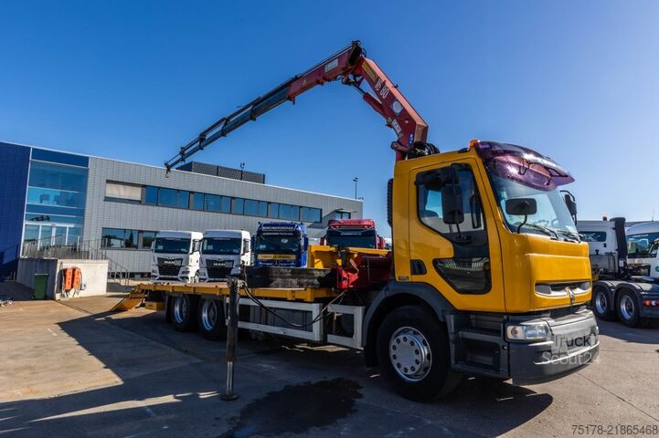 Bergingskjøretøy RENAULT PREMIUM 370 DCI + HMF 1680/5x