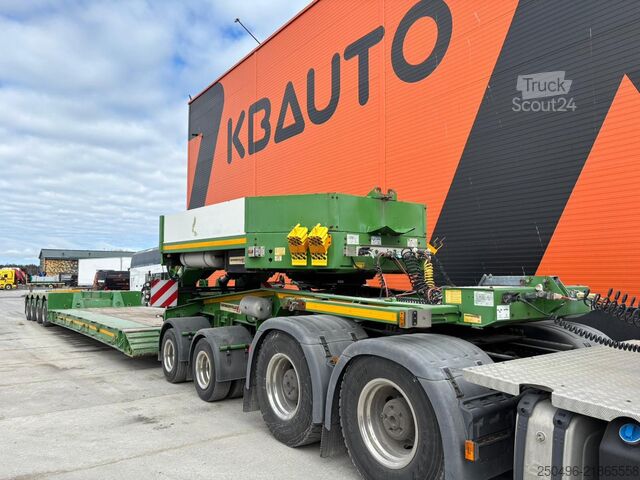 Încărcător redus Faymonville STBZ-4VA DOLLY D-2 / low platform L=8143-13173 ...
