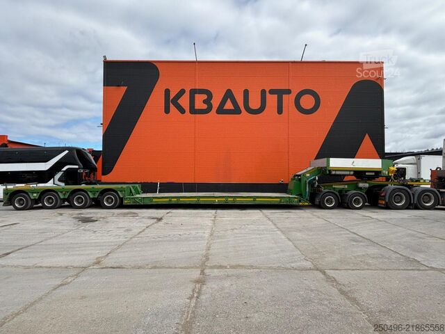 Žemas krautuvas Faymonville STBZ-4VA DOLLY D-2 / low platform L=8143-13173 ...