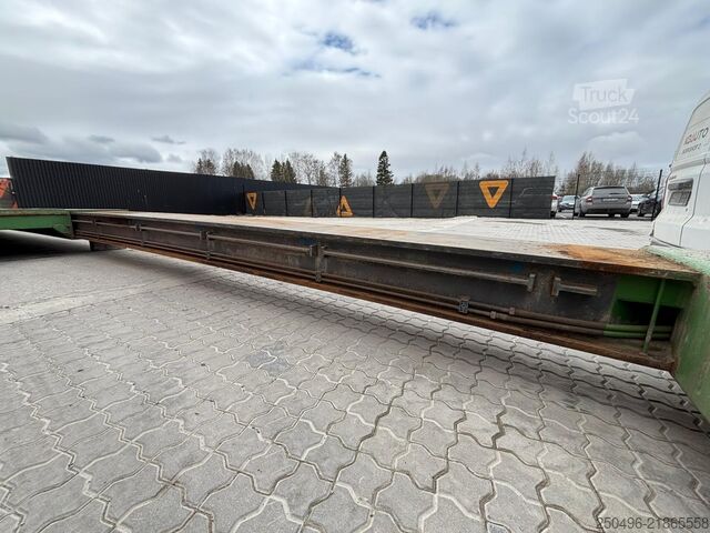 Žemas krautuvas Faymonville STBZ-4VA DOLLY D-2 / low platform L=8143-13173 ...