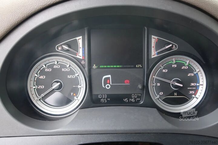 Lagaminas DAF CF 290 FA Bak+ klep Dhollandia 2000 kg