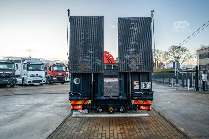 Grąžinimo transporto priemonė VOLVO FM 300-6x2+FASSI 19t/m + 2EXT
