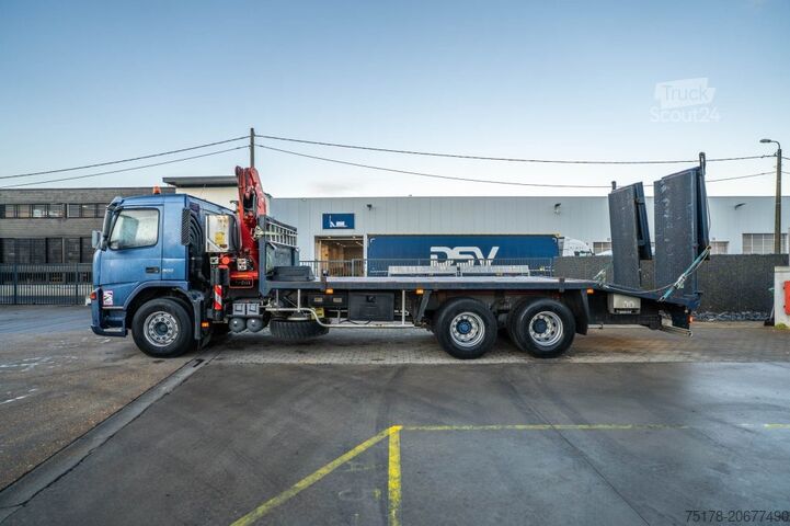 Grąžinimo transporto priemonė VOLVO FM 300-6x2+FASSI 19t/m + 2EXT