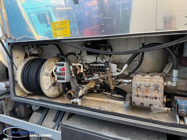 Siurbimo transporto priemonė Scania G480 ADR, Roestvrijstaal, 3 Compartimenten, Int...