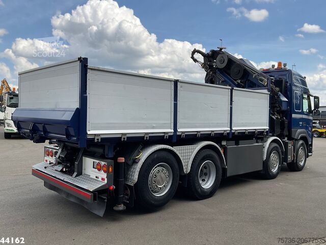 Kipper mit Kran Volvo FM 500 Euro 6 HMF 50 Tonmeter laadkraan + Fly-Jib