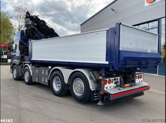Kipper mit Kran Volvo FM 500 Euro 6 HMF 50 Tonmeter laadkraan + Fly-Jib
