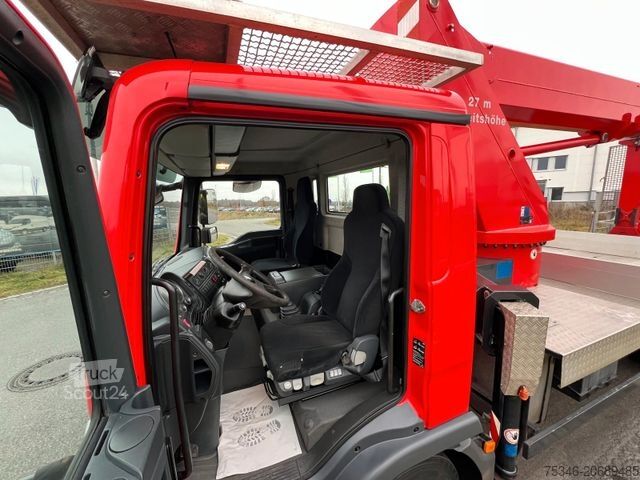 Working platform truck MAN TGL7.180/PalfingerWT270/27m/1.000Volt/TopZustand