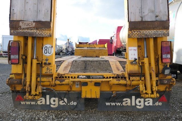 Низкорамный полуприцеп LANGENDORF SATH 30/34, Hydr. Rampen, Gelenkt, Tiefbett