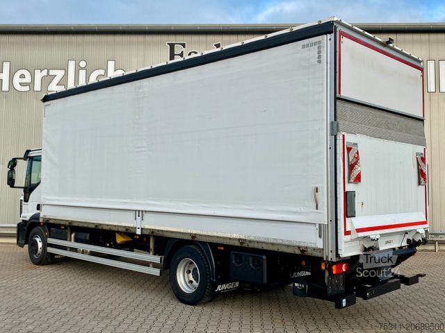 Flaklastbil med kapell IVECO EuroCargo 150E28 | Wartungsvertrag*Reifen HA NEU