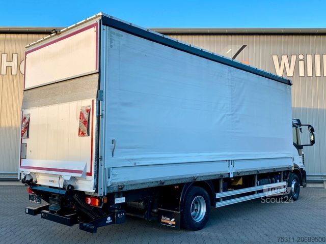 Plattewagen met zeil IVECO EuroCargo 150E28 | Wartungsvertrag*Reifen HA NEU