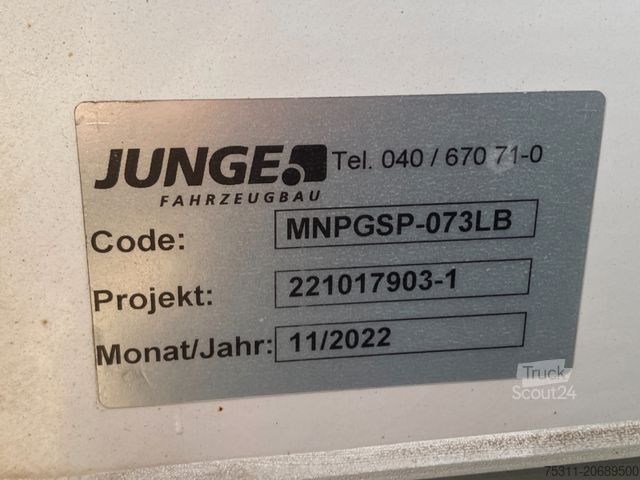 Plattewagen met zeil IVECO EuroCargo 150E28 | Wartungsvertrag*Reifen HA NEU