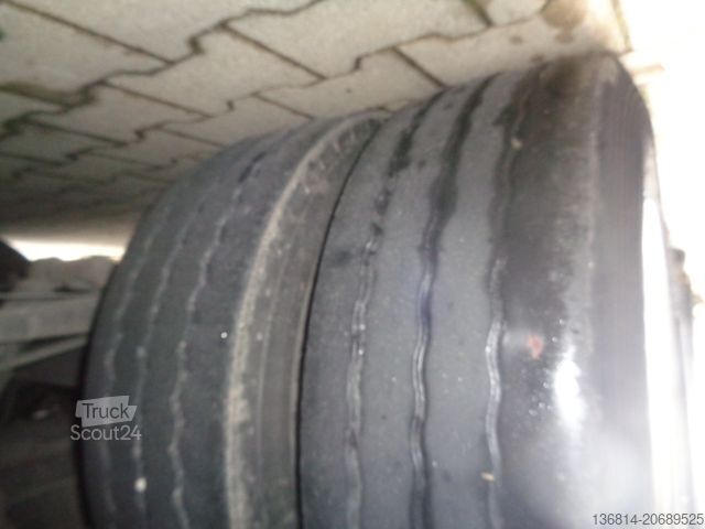 Low loader semitrailer FAYMONVILLE S43 Seilwinde hydr. Plateau Lenkachse 49,5 To