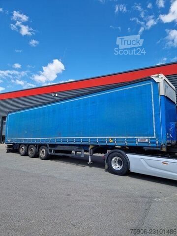 Semi-remorque Schmitz Cargobull TAUTLINER REHAUSSABLE FOSSE A BOBINES