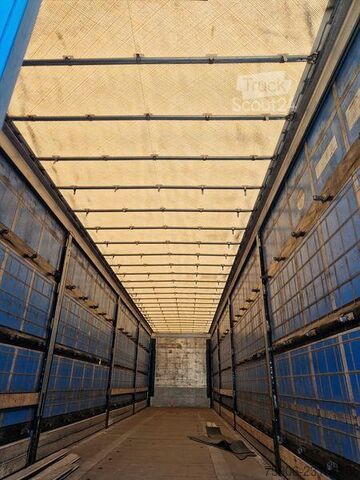 Semi-remorque Schmitz Cargobull TAUTLINER REHAUSSABLE FOSSE A BOBINES