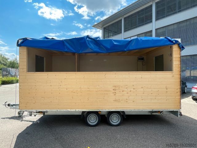 Arbeitsbühne Anhänger HUMBAUR HN 355255 GR