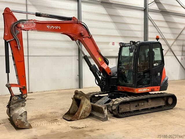 Midi ekskavators Kubota KX 080-4