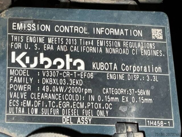 Midi ekskavators Kubota KX 080-4