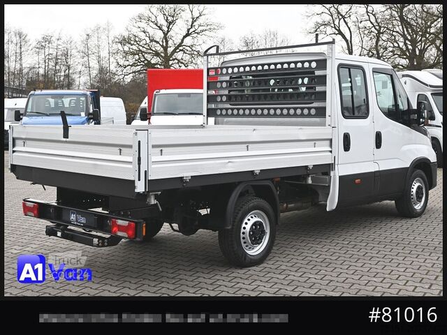 Kippi pakettiauto IVECO Daily 35S14 Henschel Kipper, AHK, Klima, Doka