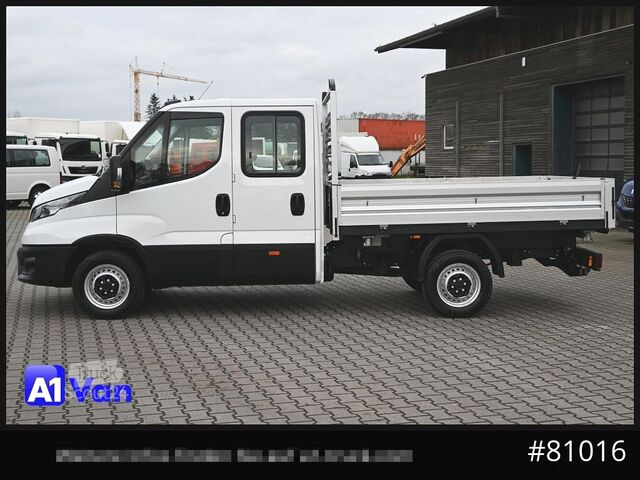 Kippi pakettiauto IVECO Daily 35S14 Henschel Kipper, AHK, Klima, Doka