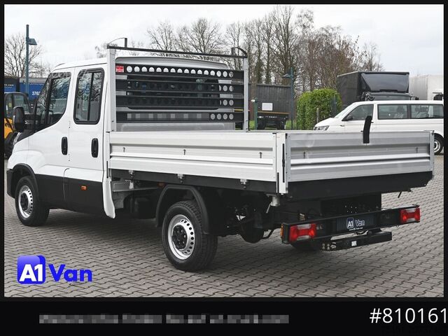 Räätälöity pakettiauto IVECO Daily 35S14 Henschel Kipper, AHK, Klima, Doka