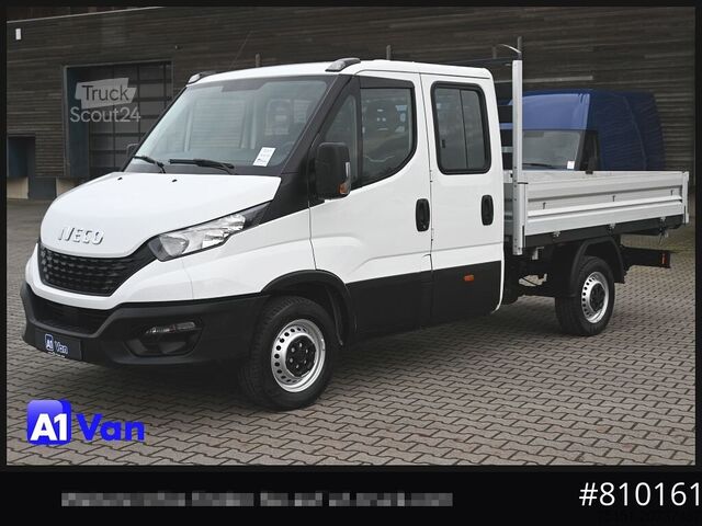 Räätälöity pakettiauto IVECO Daily 35S14 Henschel Kipper, AHK, Klima, Doka