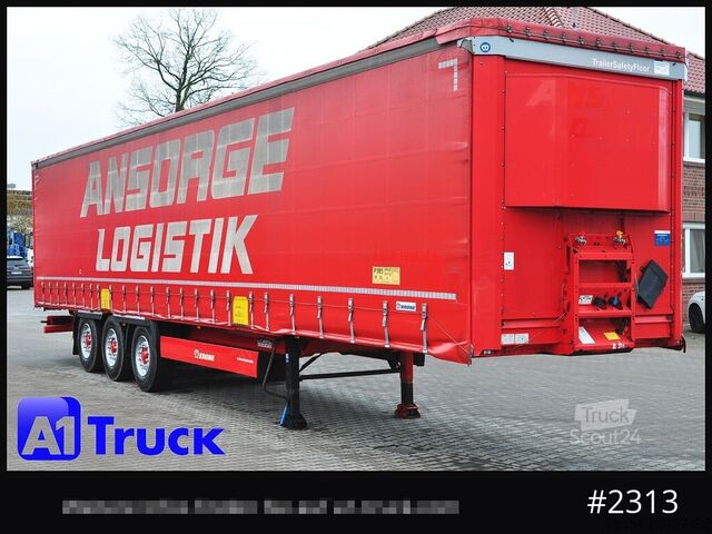 Open oplegger met zeil KRONE SD Tautliner, Joloda, Paper, guter Zustand, 1 Vorbesitzer