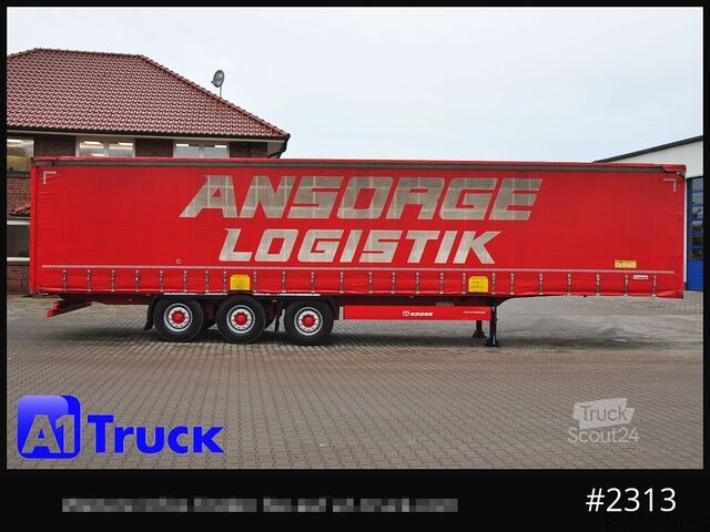 Open oplegger met zeil KRONE SD Tautliner, Joloda, Paper, guter Zustand, 1 Vorbesitzer