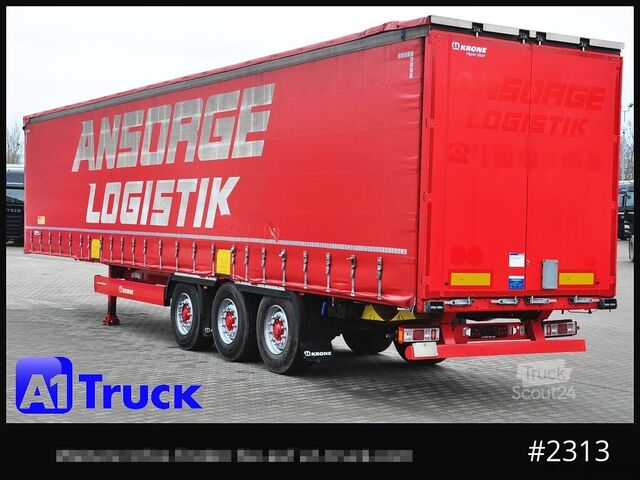 Open oplegger met zeil KRONE SD Tautliner, Joloda, Paper, guter Zustand, 1 Vorbesitzer