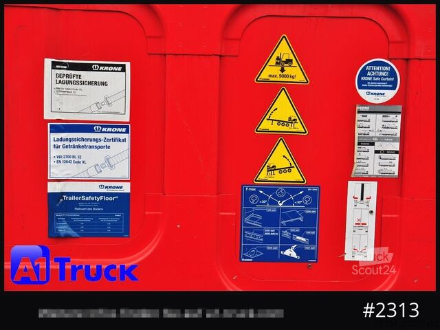 Open oplegger met zeil KRONE SD Tautliner, Joloda, Paper, guter Zustand, 1 Vorbesitzer