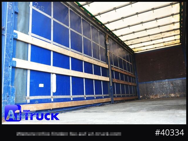 Wissellaadbak met open laadbak en zeil KRONE 7.45  BDF Wechselbrücke, Schiebeplane