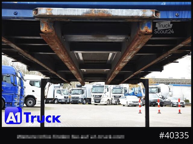 Wissellaadbak met open laadbak en zeil KRONE 7.45 BDF Wechselbrücke, Schiebeplane