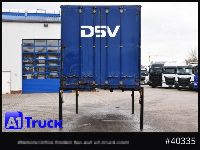 Wissellaadbak met open laadbak en zeil KRONE 7.45 BDF Wechselbrücke, Schiebeplane